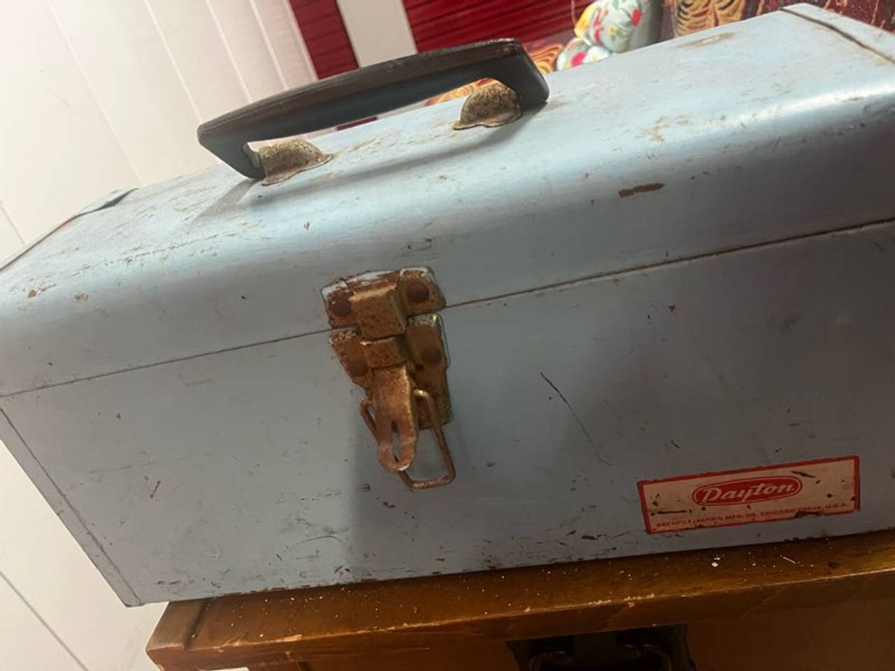 Dayton Vintage Steel Tool Box