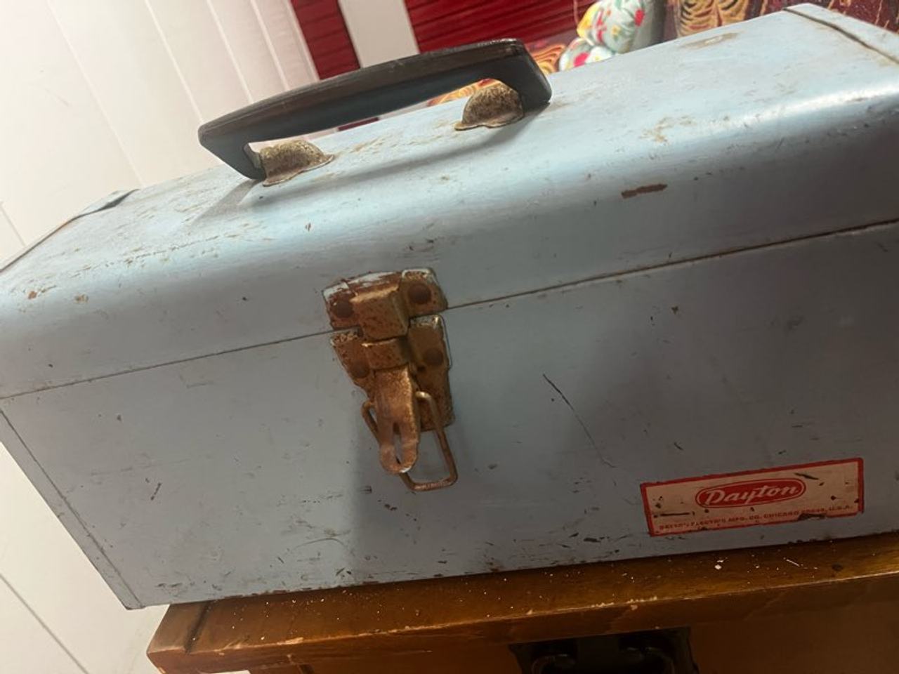 Dayton Vintage Steel Tool Box
