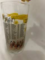 1980 105th Preakness Stakes Souvenir Glass - Image 8