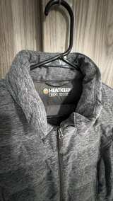 HeatKeep Women's Quilted Puffer Vest size Small Black/Grey - Image 2