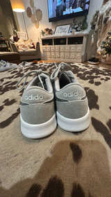 Adidas Cloudfoam QT Racer Women's Gray/White size 8.5 - Image 2