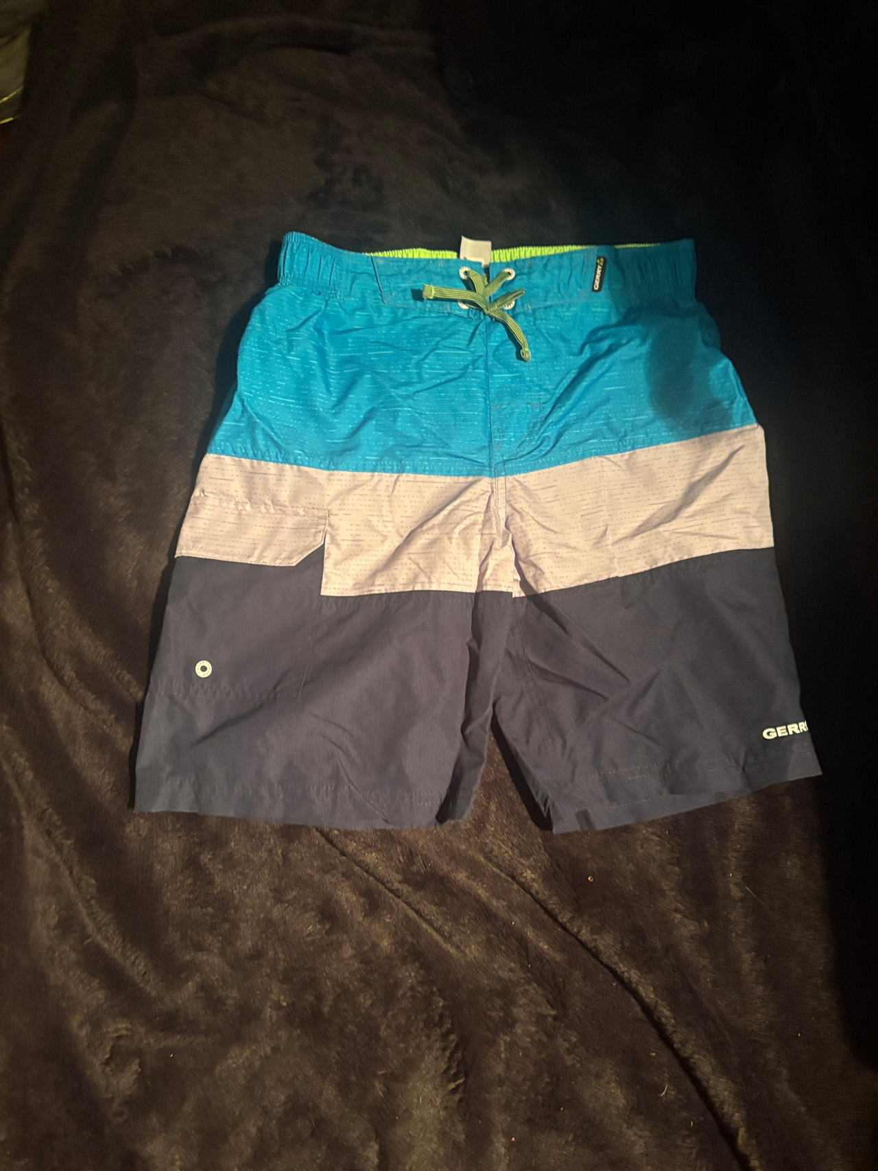 Gerry Men's Colorblock Swim Trunks