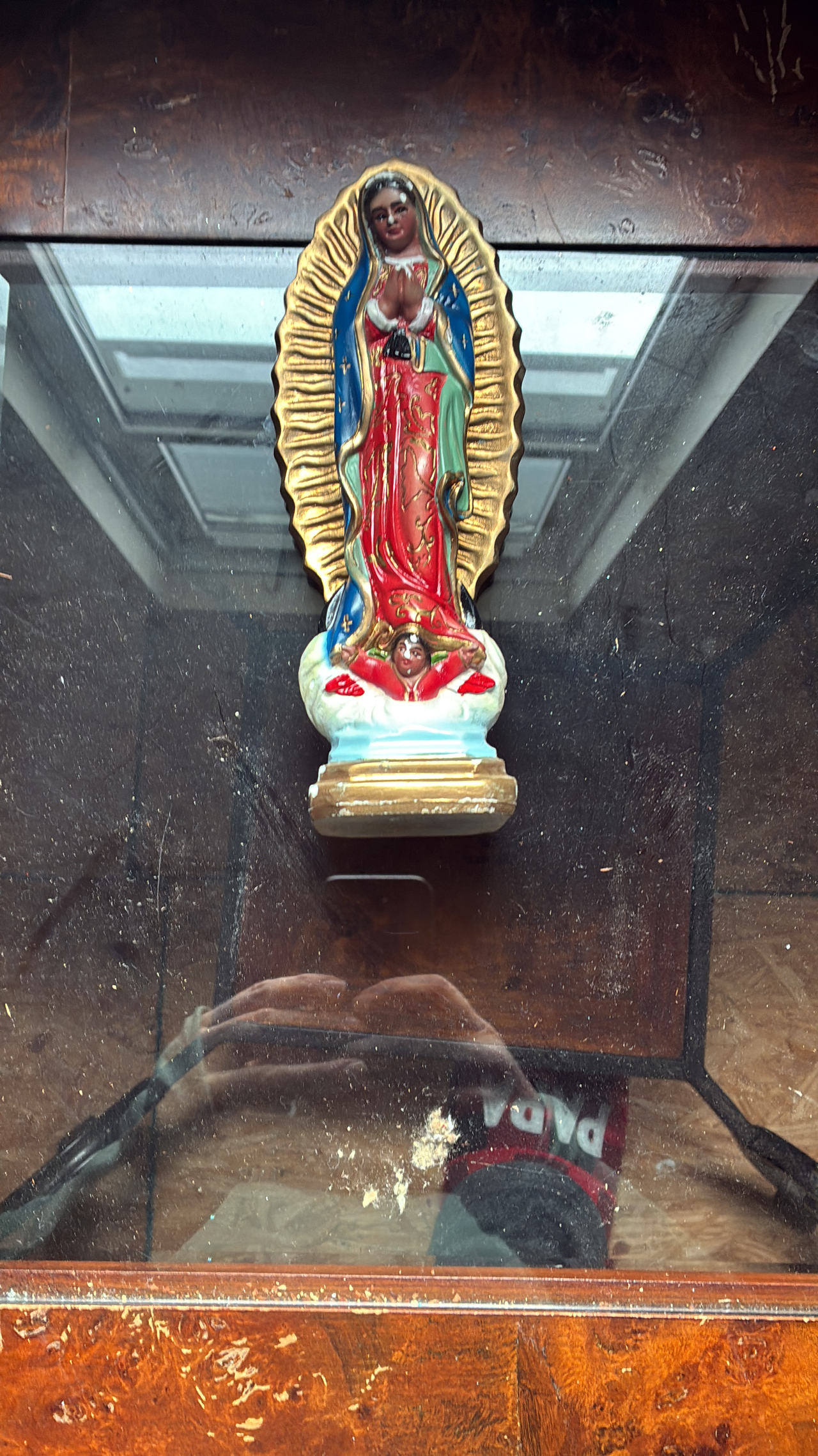 Vintage Our Lady of Guadalupe Figurine
