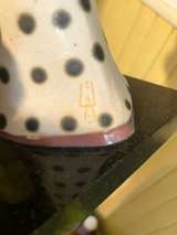 Tall Raku Pottery Lady Figurine - Image 6