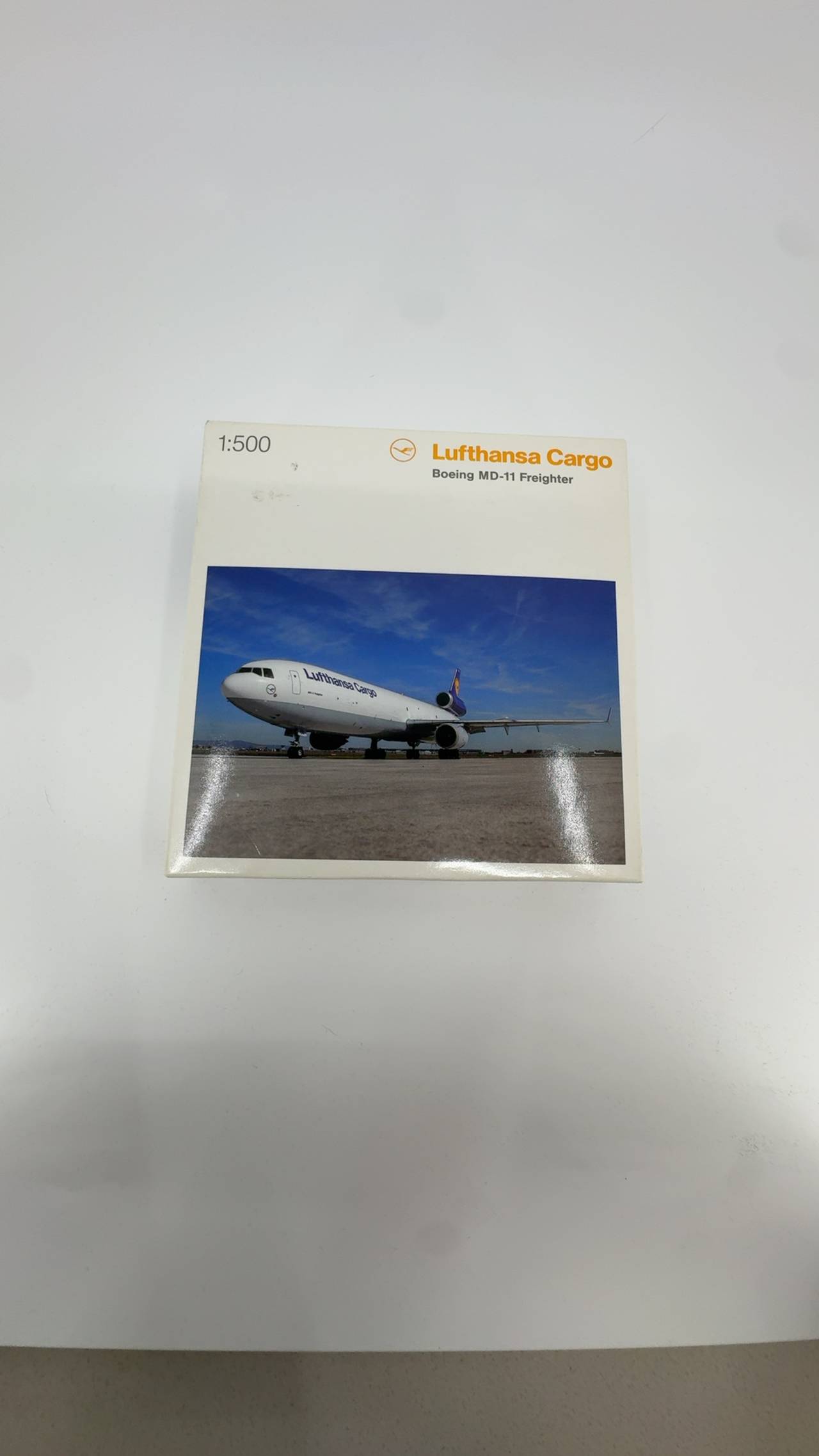 Herpa Boeing MD-11F Lufthansa Cargo Diecast Model 1:500