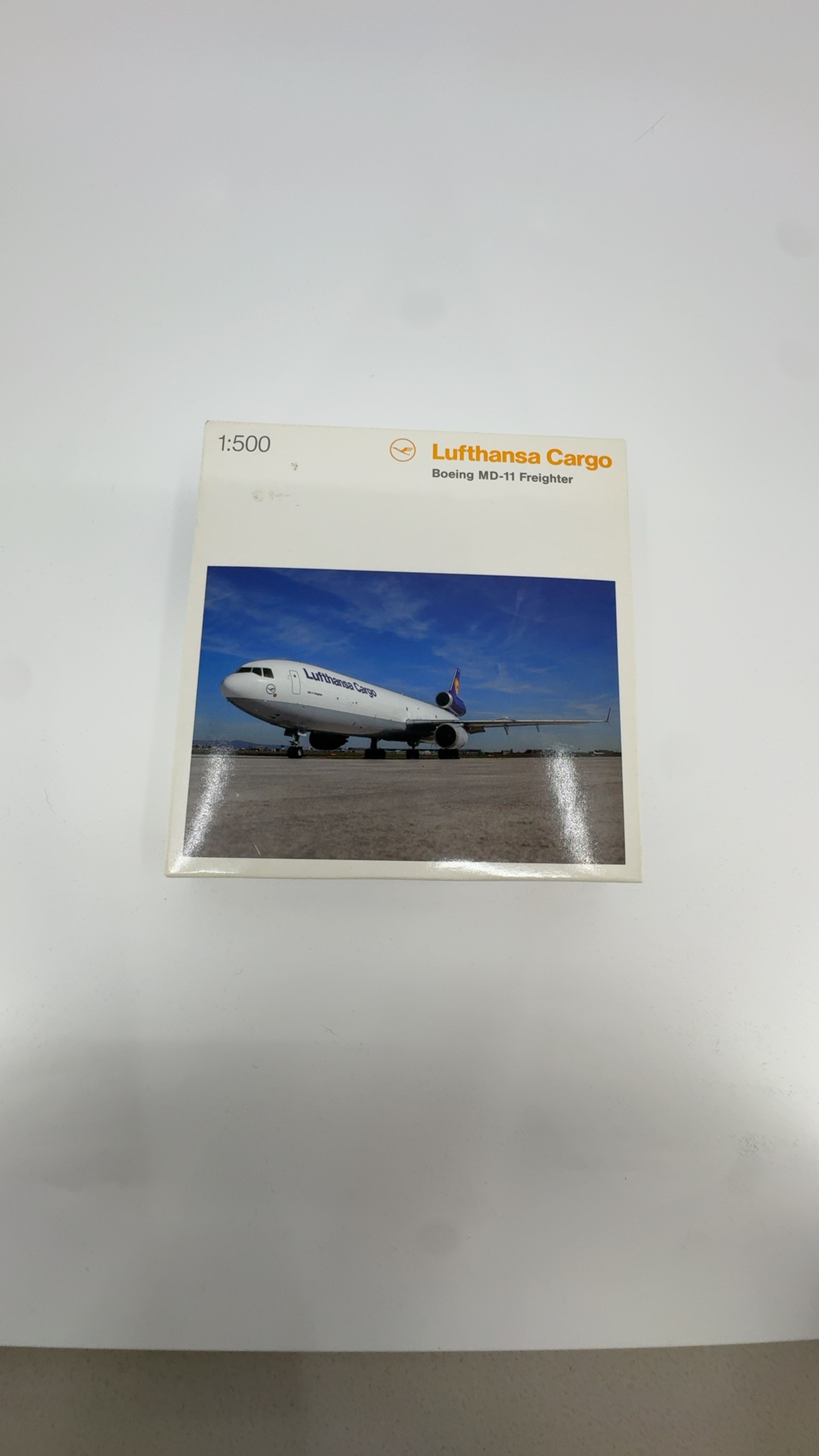 Herpa Boeing MD-11F Lufthansa Cargo Diecast Model 1:500
