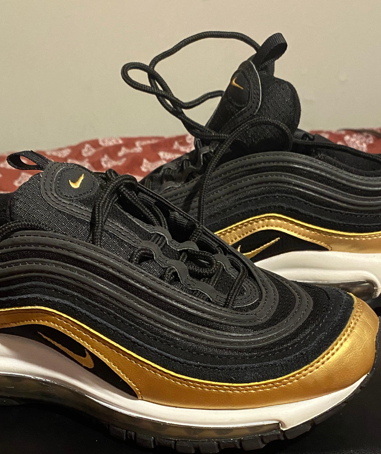 Nike Air Max 97 Black Metallic Gold