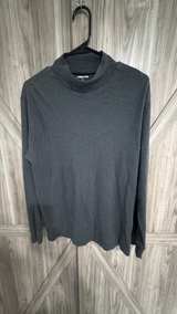 Lands' End Men's Super-T Mock Neck Shirt Medium - Image 2
