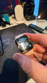 Apple Watch Series 4 40mm GPS Rose Gold with Pink Band - Image 1