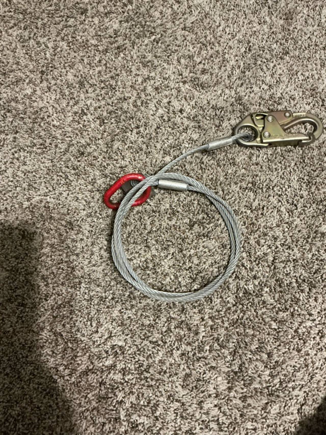 3M Wire Rope Sling Steel Cable 11 ft