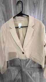 Joie Cropped Blazer size Large - Image 3