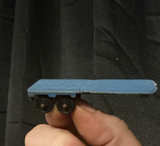 Matchbox Series No. 11 Blue Flatbed Trailer - Image 1