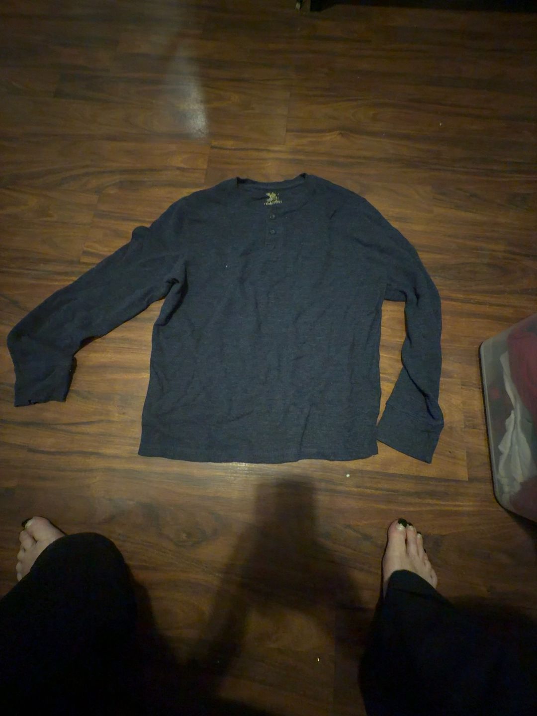 Threads4Thought Men's Long Sleeve Henley