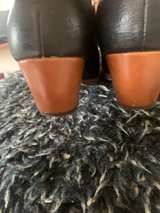 Kork-Ease Black Leather Oxford Heels - Image 8