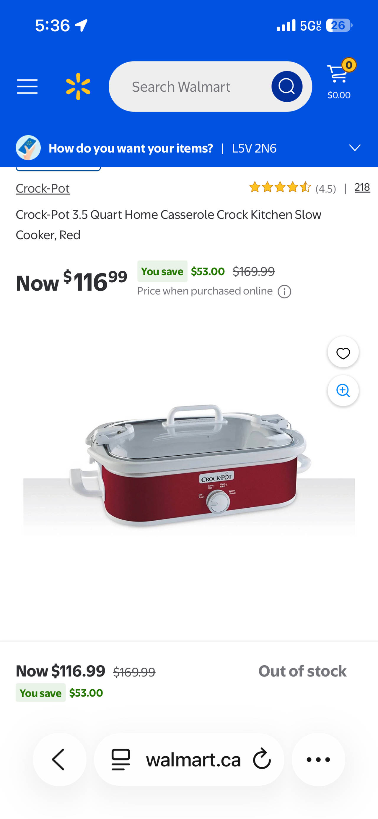 Crock-Pot 3.5 Quart Home Casserole Crock Kitchen Slow Cooker