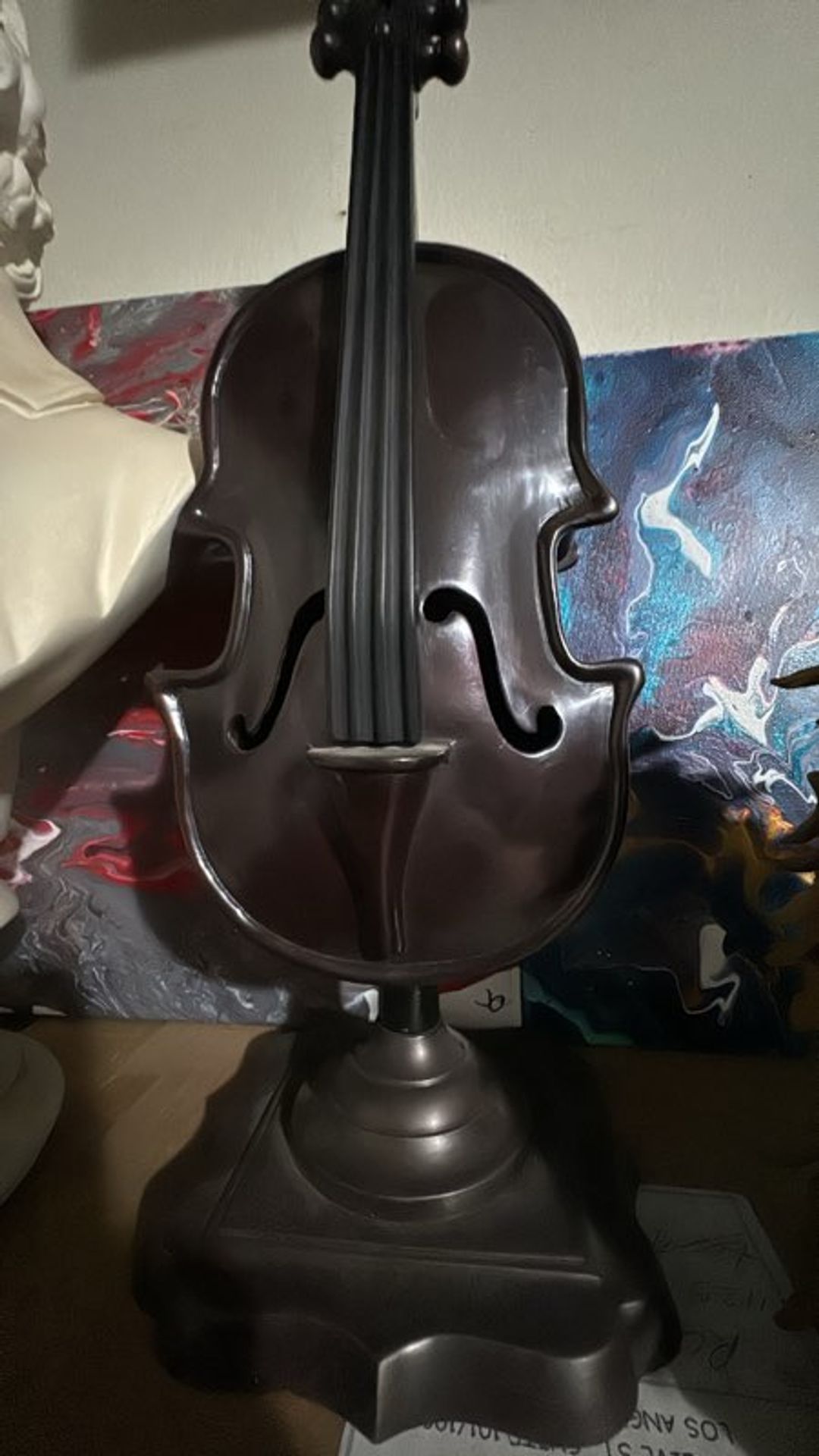 Violin Table Lamp