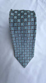 Ermenegildo Zegna Silk Geometric Tie - Image 2