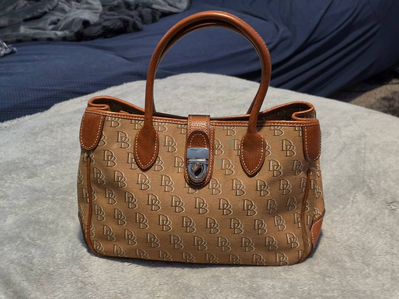 Dooney & Bourke Signature Monogram Tote Bag