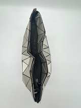 Bao Bao Issey Miyake Geometric Triangle Panel Bag Silver Chain Strap - Image 7