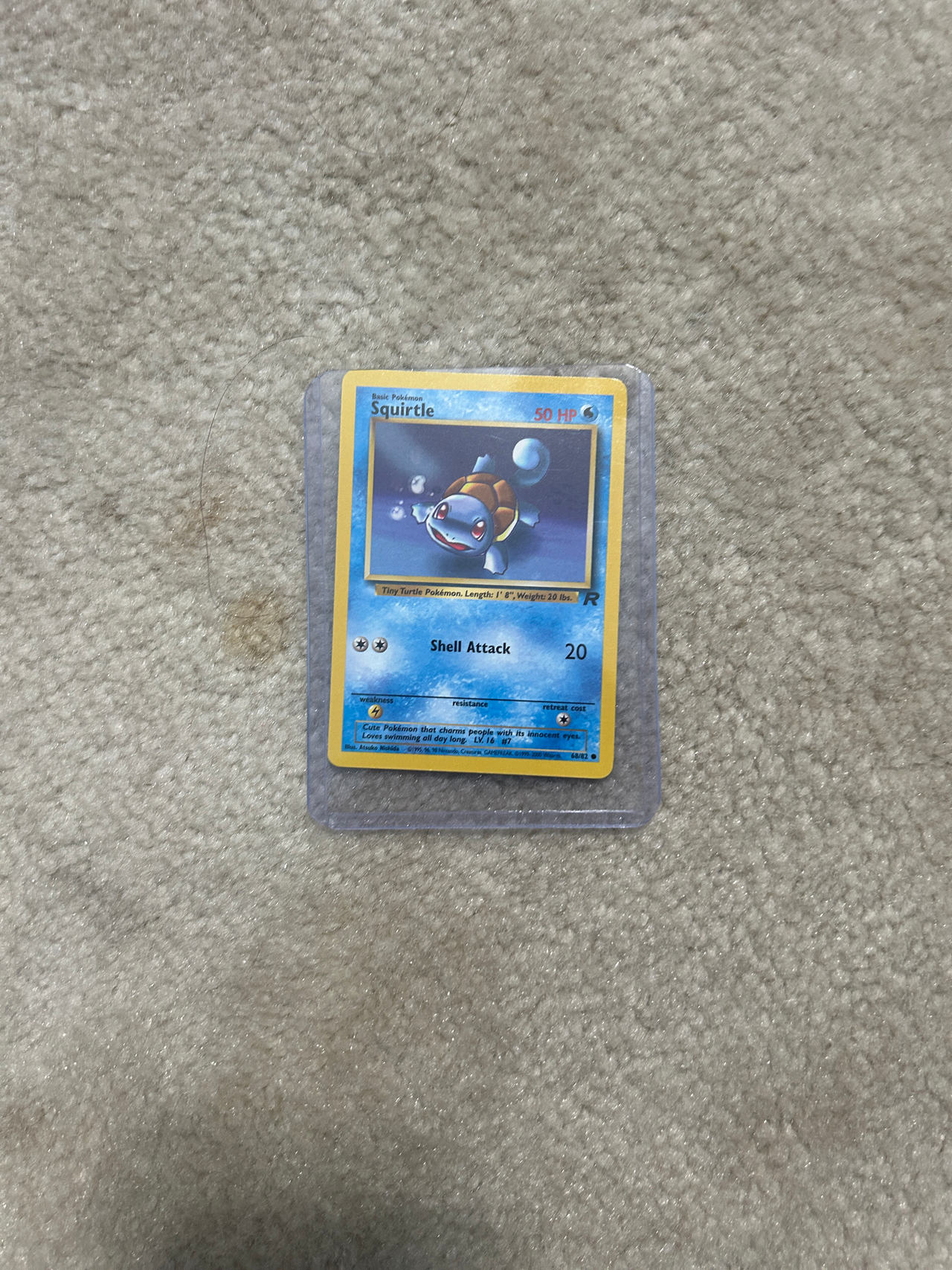Squirtle Pokémon Card