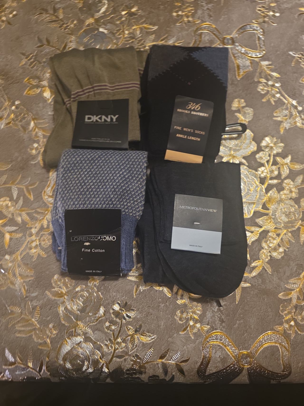 Men's Designer Dress Socks 4  Bundle99