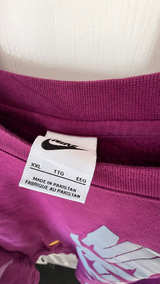 Nike Purple Crewneck Sweatshirt XXL  - Image 4