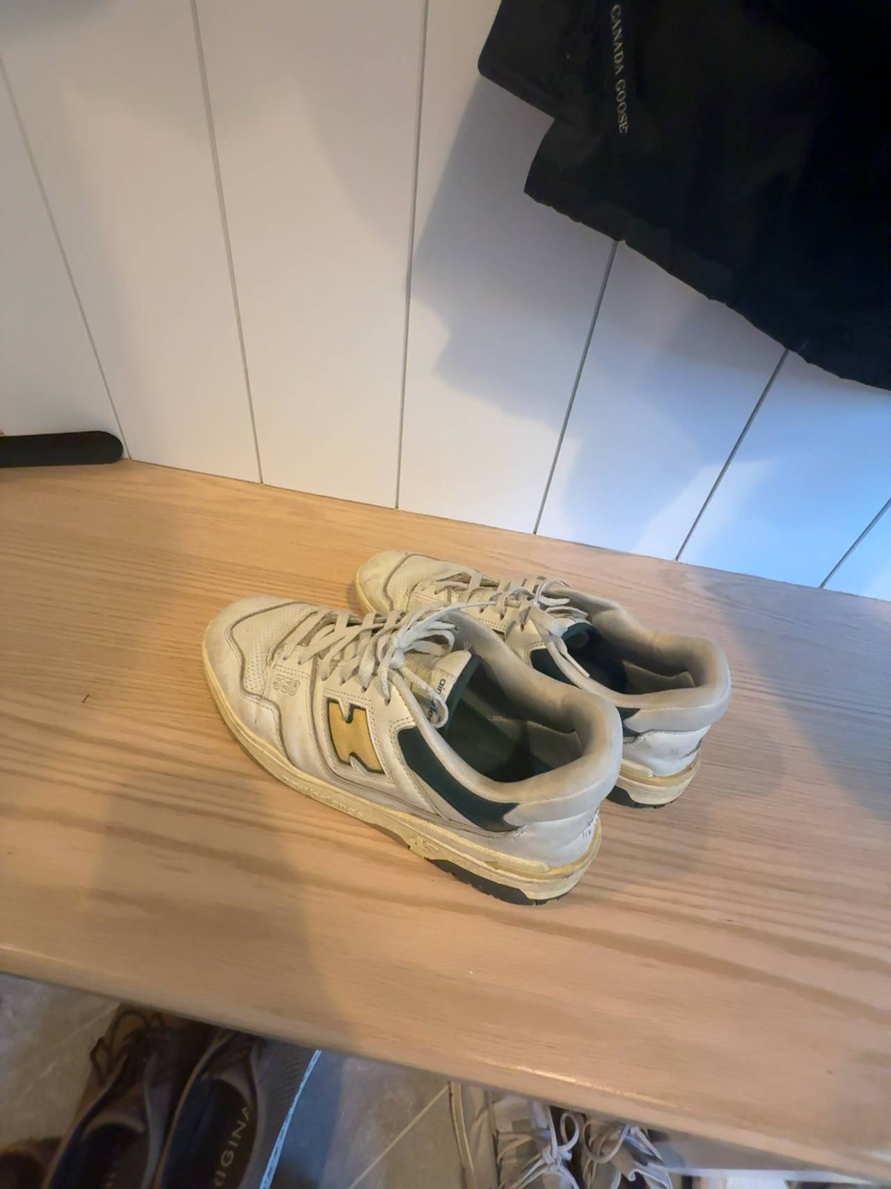 New Balance 550 Aime Leon Dore Natural Green Yellow