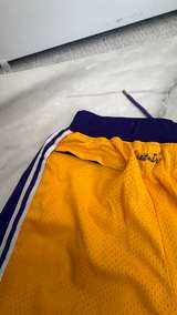 Just Don Los Angeles Lakers Basketball Shorts - Image 6