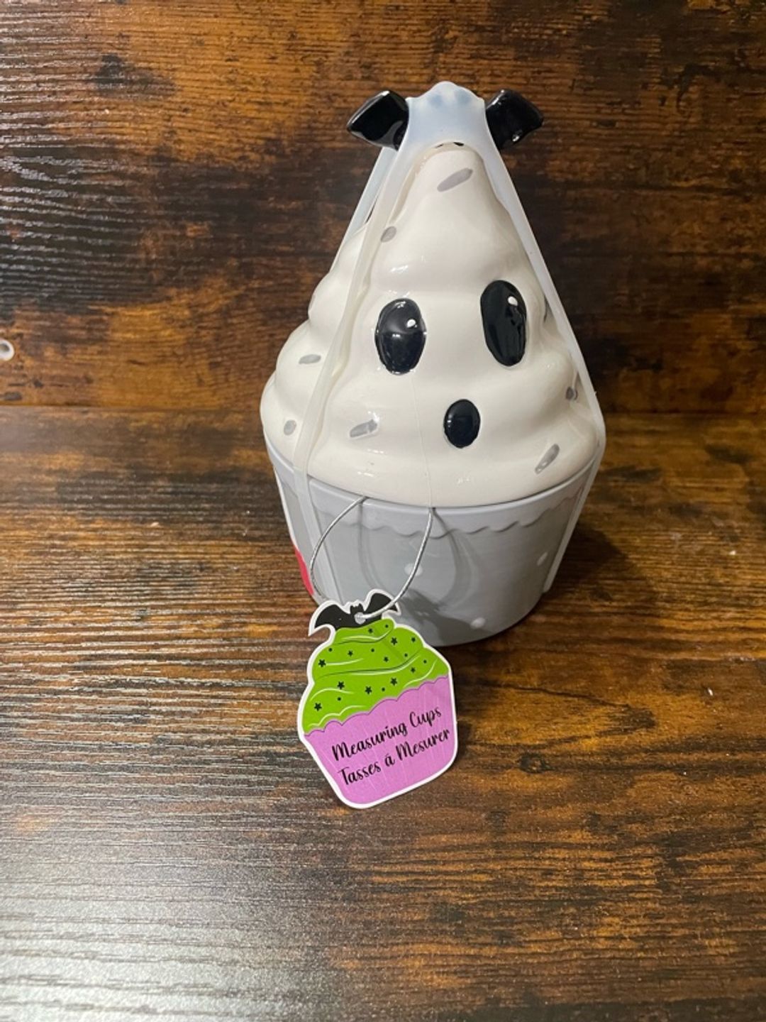 Rae Dunn Halloween Ghost Jar