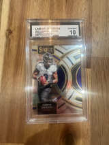 2023 Panini Select Lamar Jackson Premier Level #190 CCG 10 - Image 1