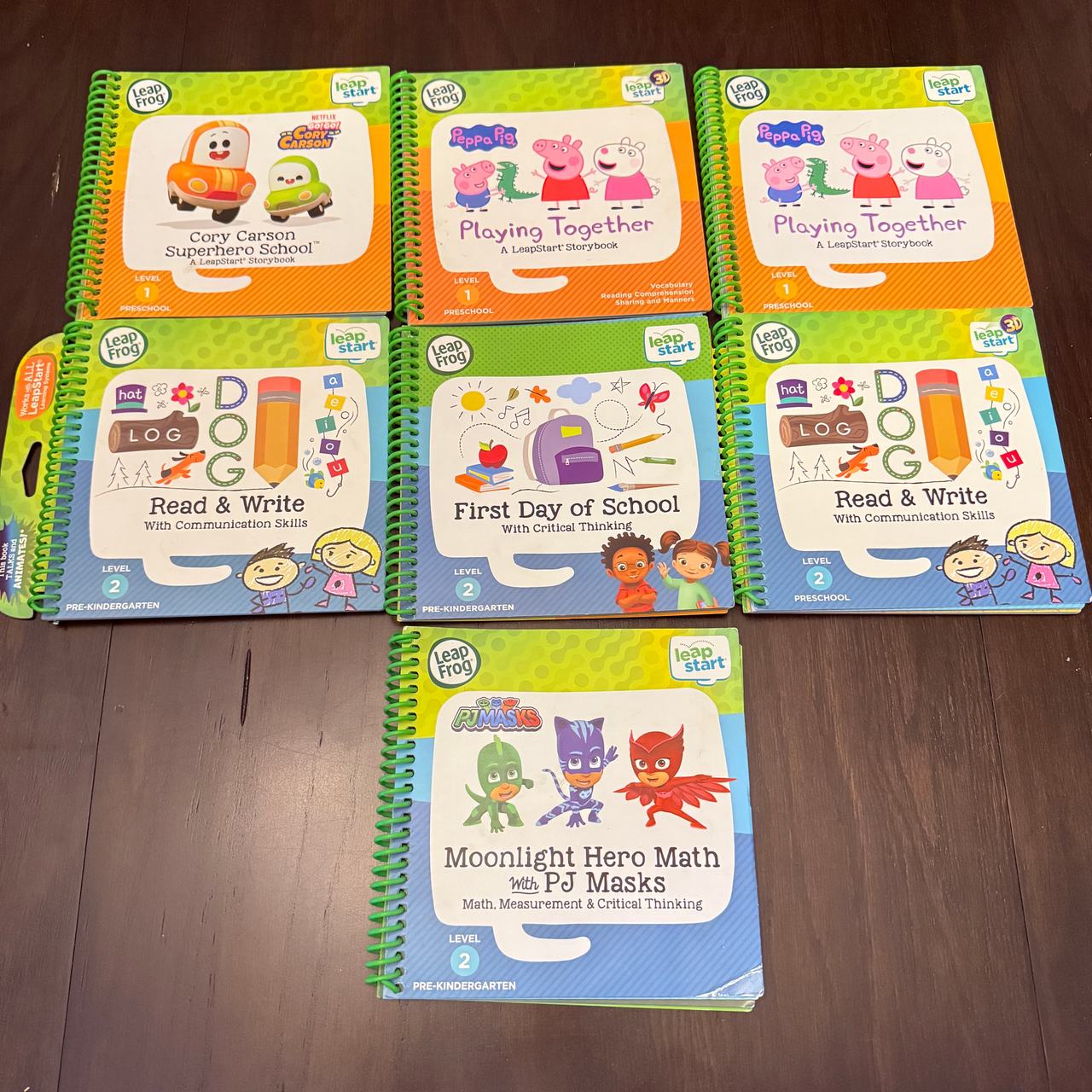 LeapFrog LeapStart Learning Books Bundle