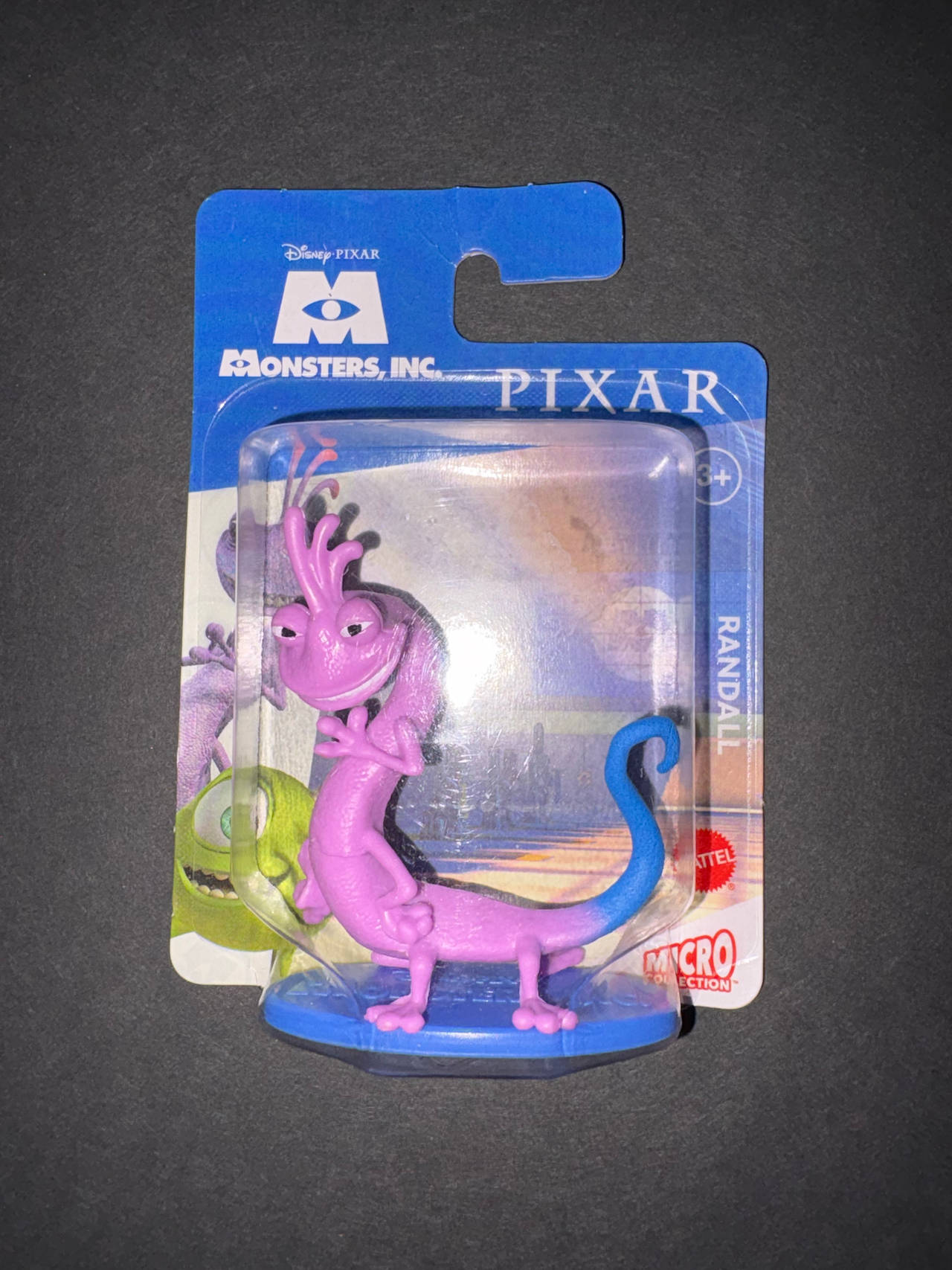 Mattel Pixar Micro Collection Randall Figure - Brand New in Box Monsters Inc