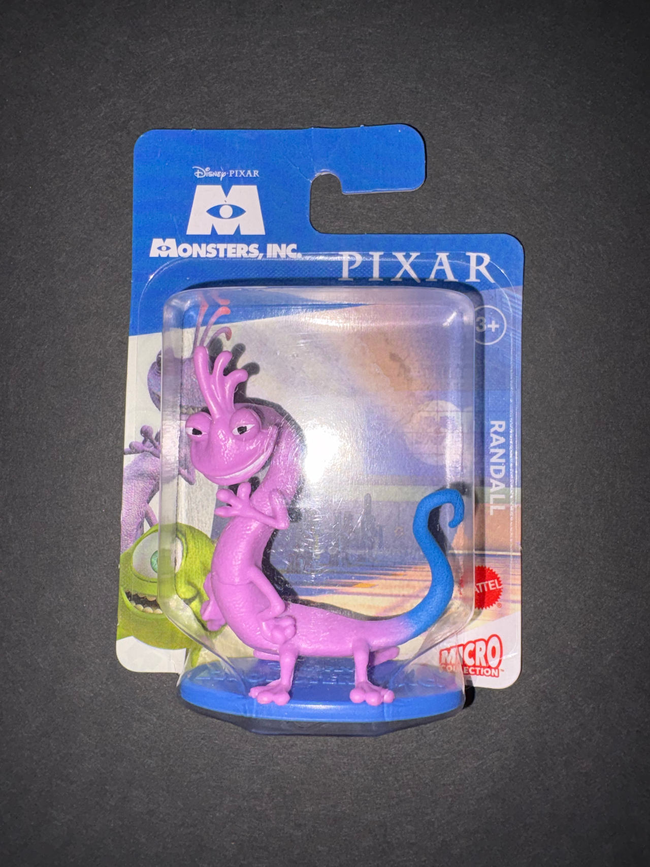 Mattel Pixar Micro Collection Randall Figure - Brand New in Box Monsters Inc