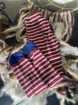 Striped Baby Leggings and Arm Warmers Set - Image 1