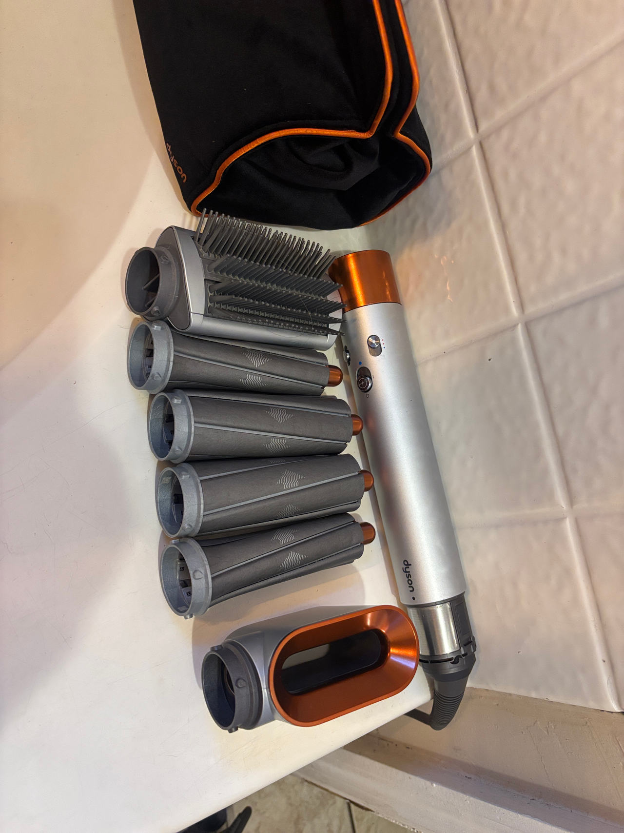 Dyson Airwrap Styler Complete Nickel/Copper