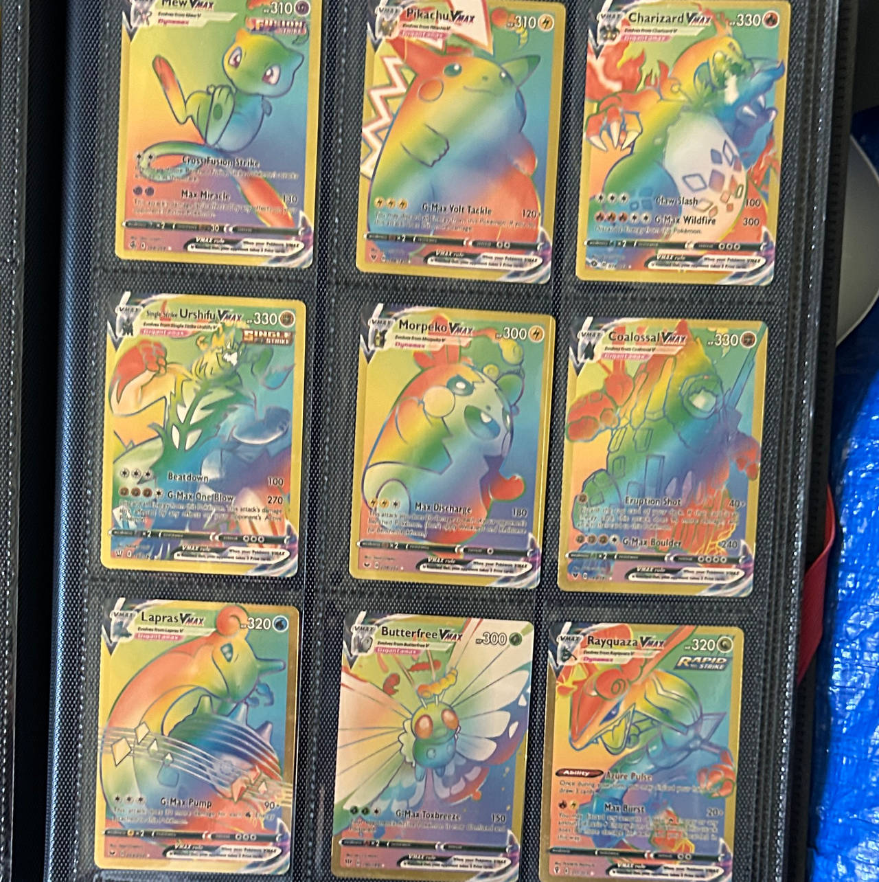 Pokémon TCG VMAX Rainbow Rare Card Lot