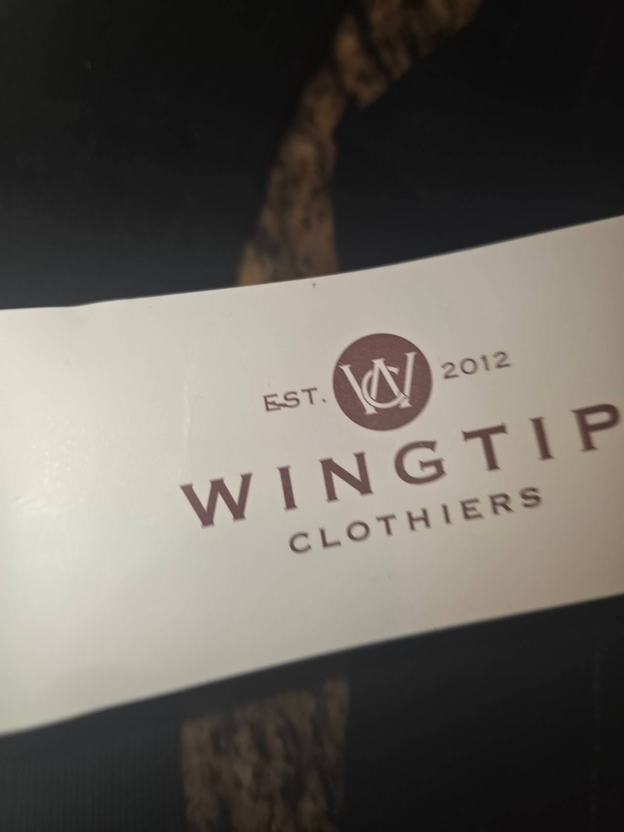 Wingtip Clothiers Merino Wool Ribbed Dress Socks