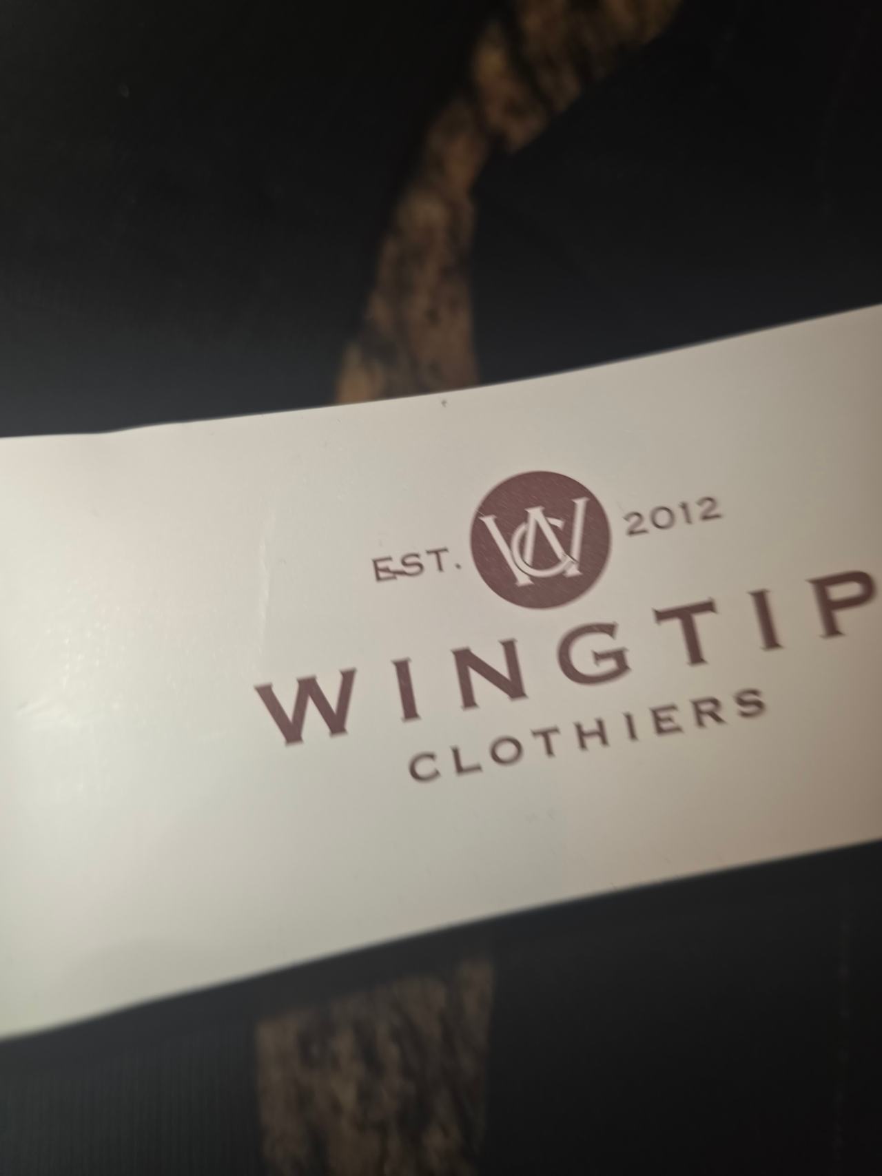 Wingtip Clothiers Merino Wool Ribbed Dress Socks