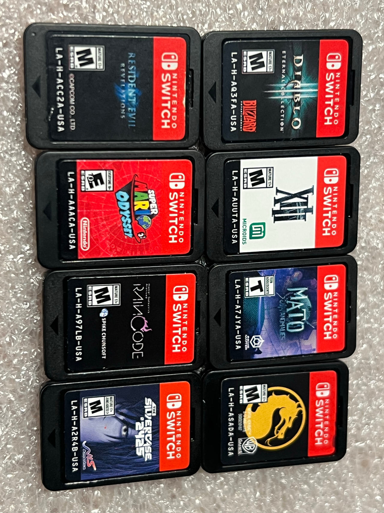 Nintendo Switch Game Cartridge Bundle