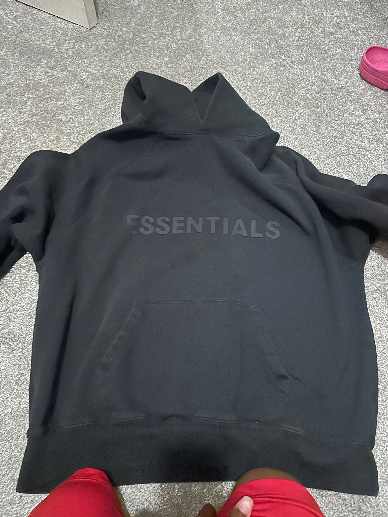 Fear of God Essentials Pullover Hoodie Black