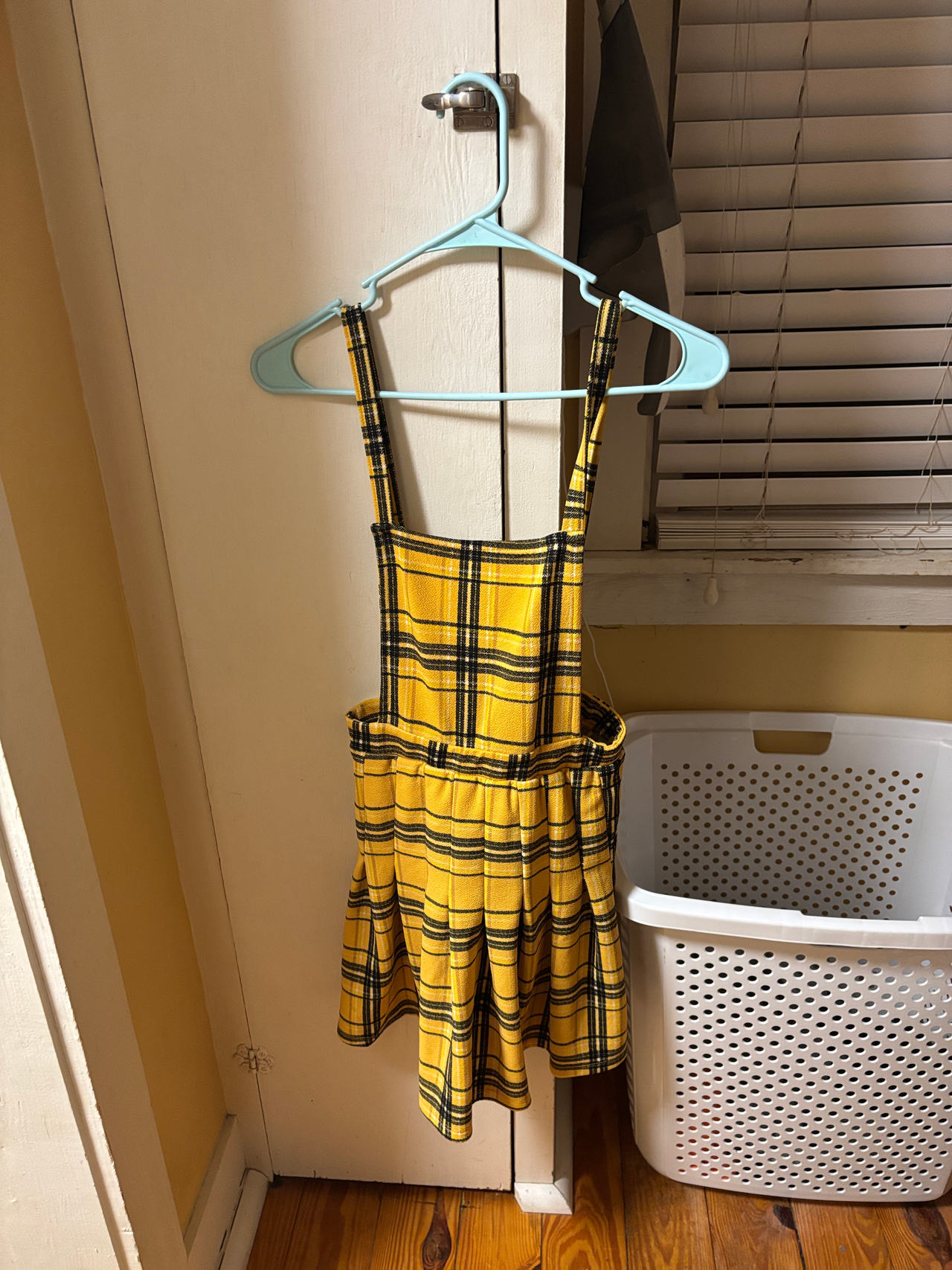 Yellow Plaid dress