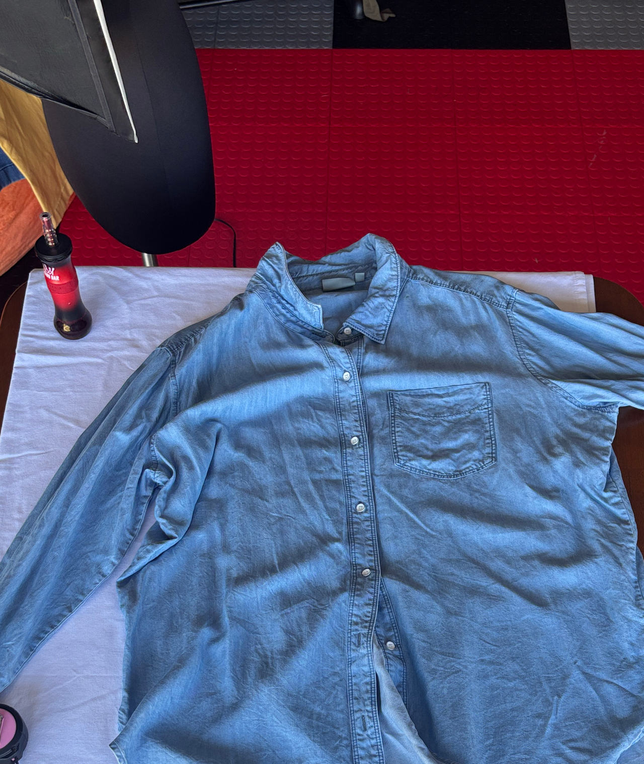 Eileen Fisher Tencel Lyocell Button Down Shirt