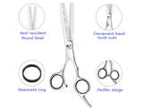 ESSOY Professional Thinning Shears - 6.5-Inch Hair Cutting Scissors Stainless - Image 2