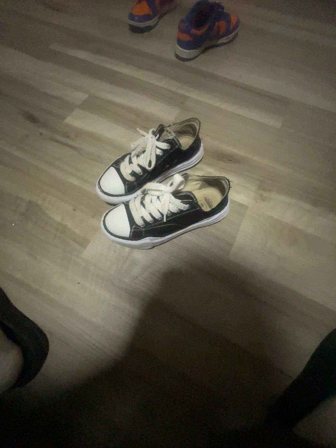 Maison Mihara Yasuhiro Peterson OG Sole Low Sneakers Black