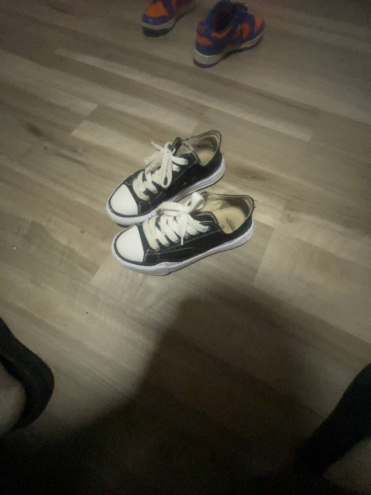 Maison Mihara Yasuhiro Peterson OG Sole Low Sneakers Black