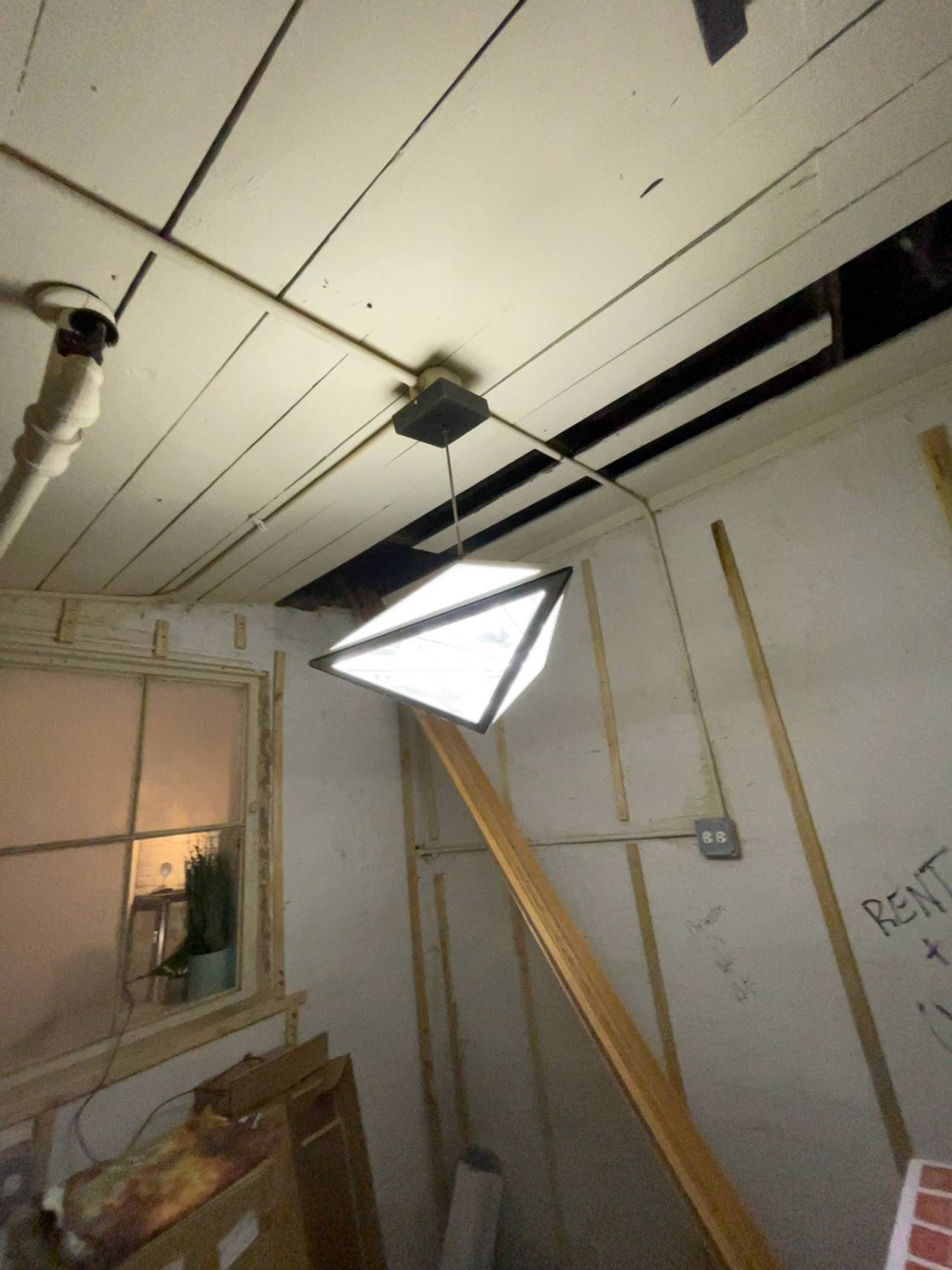 Lorino Large Semi-Flush Mount Light