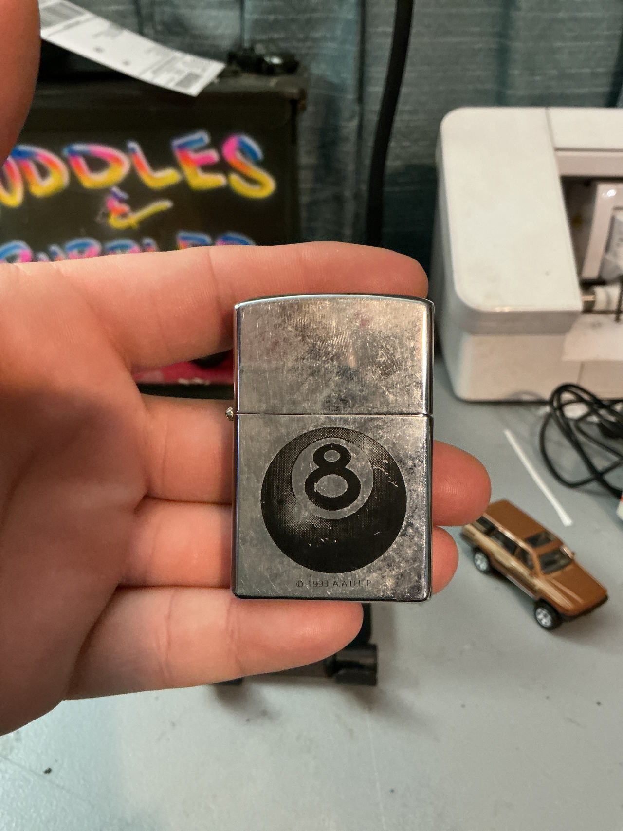 Not a (Zippo) 8 Ball Lighter