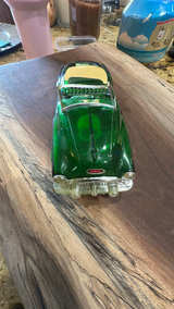 Avon Green Glass Car After Shave Bottle  - Image 5