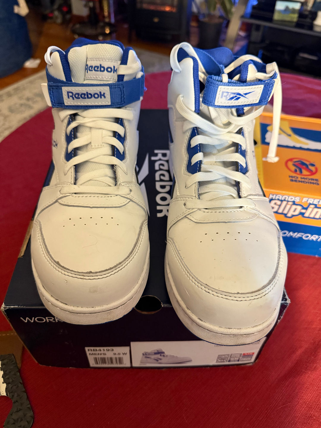 Gently Used: Reebok Work BB4500 Hi Composite Toe Safety Shoe