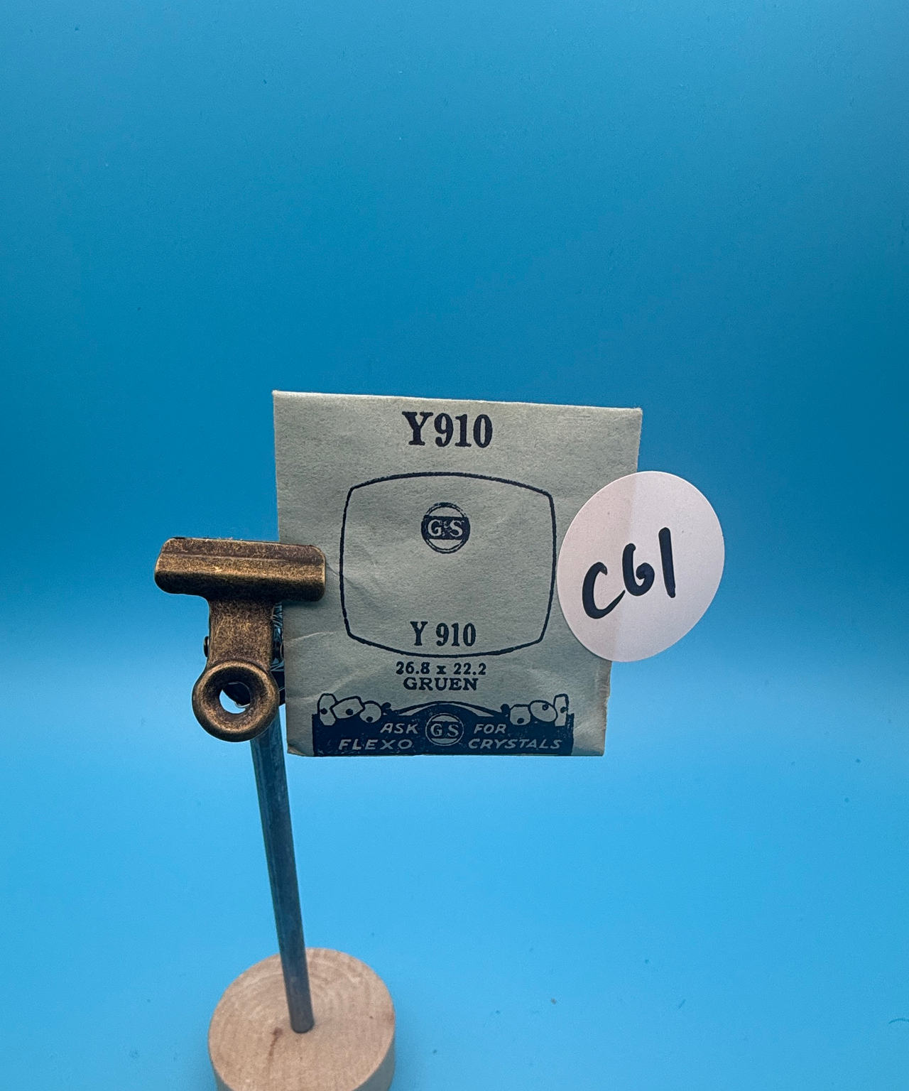 G-S Flexo Y910 Watch Crystal for Gruen